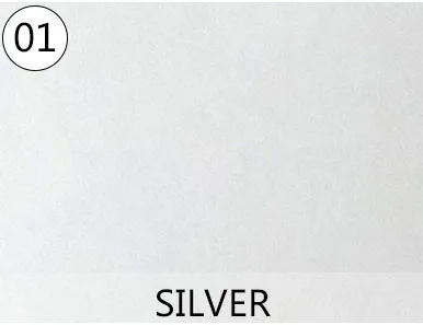 01 silver Изготовленный На Заказ Мягкий золотой PU логотип пленка галька теплопередача футболка платье наклейки из золотистой фольги железная одежда золотистые железные виниловые нашивки - Цвет: 01 silver