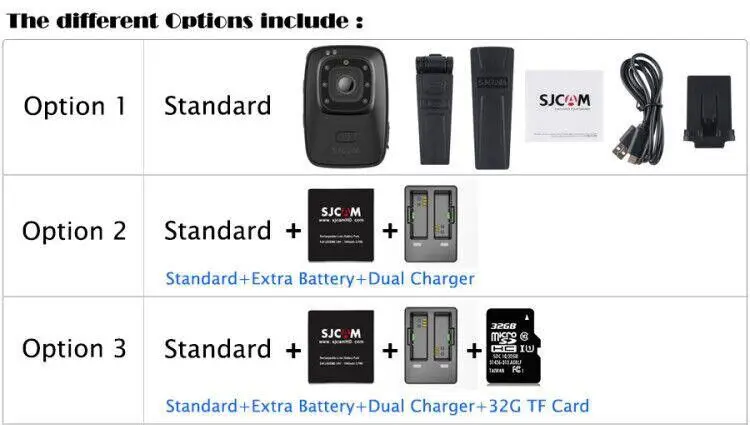 Новинка! SJCAM A10 Переносная Камера для бодикам, портативная камера, инфракрасная камера безопасности, ИК-камера ночного видения, лазерное позиционирование, Экшн-камера
