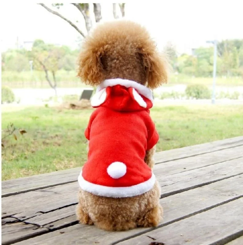 Пальто для домашних животных рождественские маскарадные костюмы домашняя