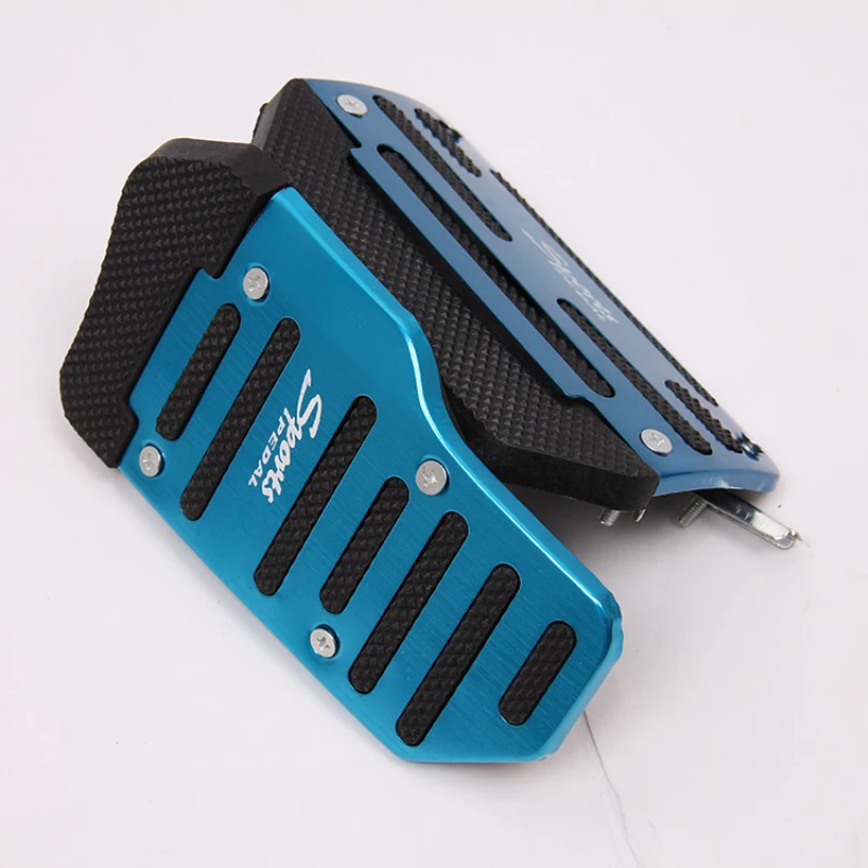 Posbay 2 шт. автомобильные педали тормоза алюминиевые Нескользящие автоматические