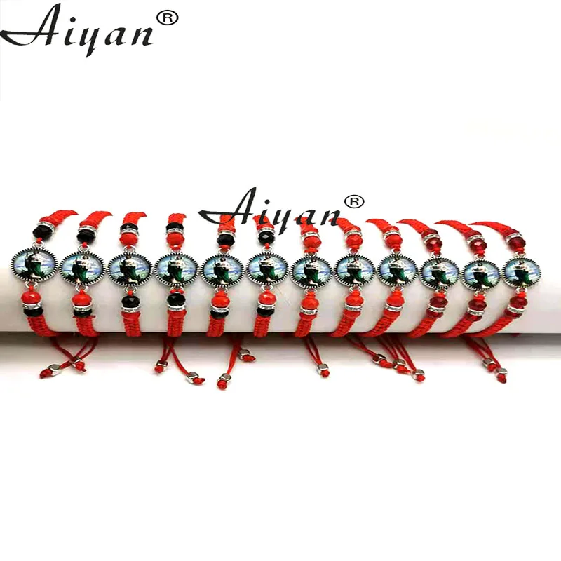 Браслет из стекла с изображением девы Марии мужчин и женщин 12 шт. | Украшения