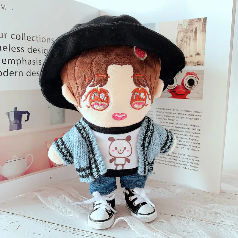 

[MYKPOP]KPOP Doll's Clothes & Accessoires- Cardigan for 20cm Dolls(without doll) Fans Collection SA20122304
