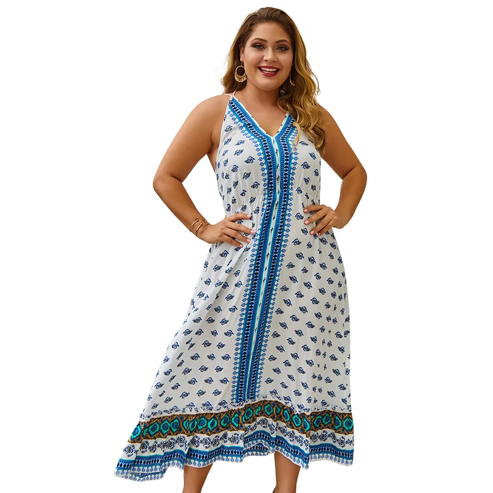 WHZHM женское платье без рукавов на тонких бретелях с глубоким v-образным вырезом