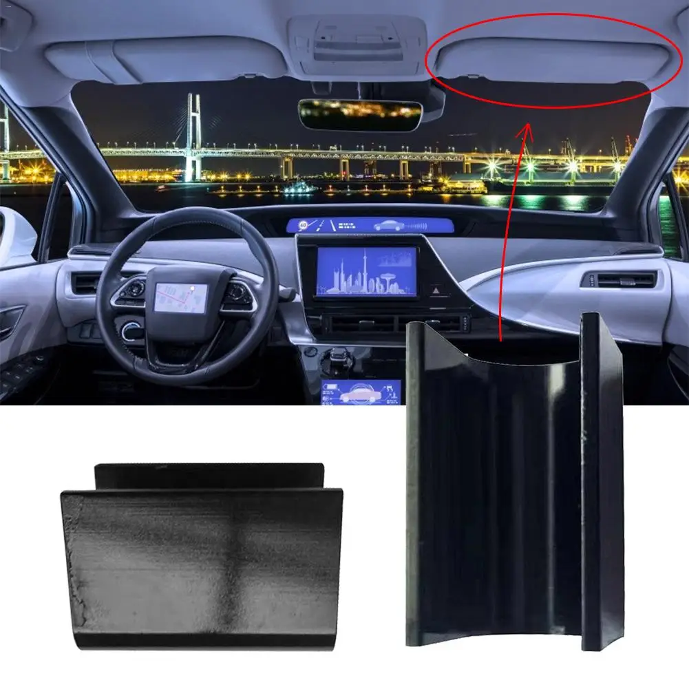 1 Pcs Car Inner Sun Visor Buckle Fix DIY For Sagging For Honda Civic Sun Visor 83230-SNA-A01 Portable Install Auto Accessories