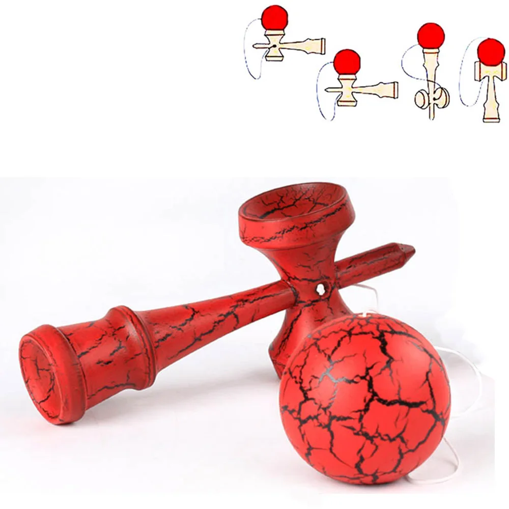 1 шт. деревянные Профессиональный Kendama игрушки для детей и взрослых Kandama Jumbo шарики