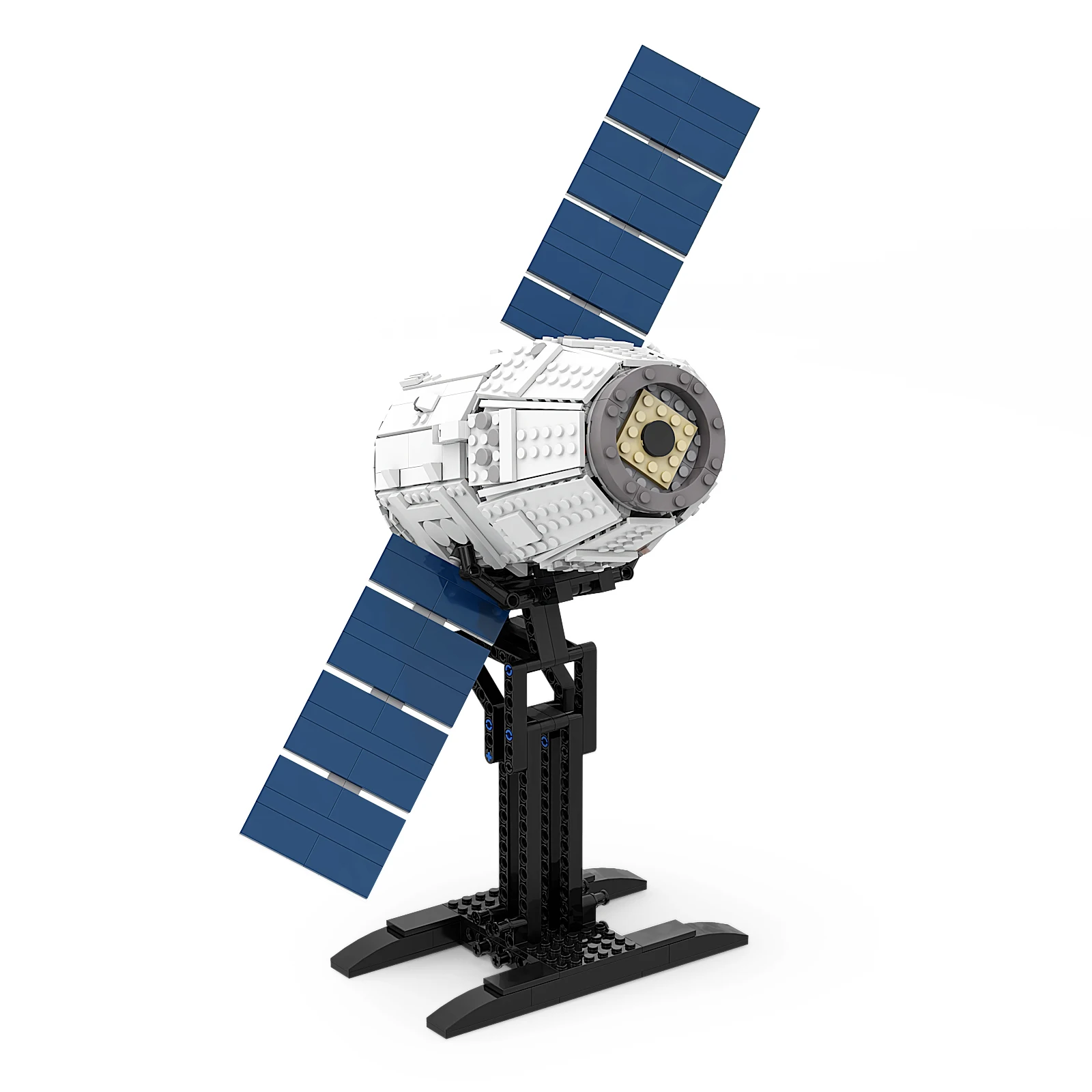 

MOC SpaceX Dragon Building Blocks Kit Space Station Saturn Rocket Satellite Star Exploration Brick Model DIY Kids Brain Toy Gift