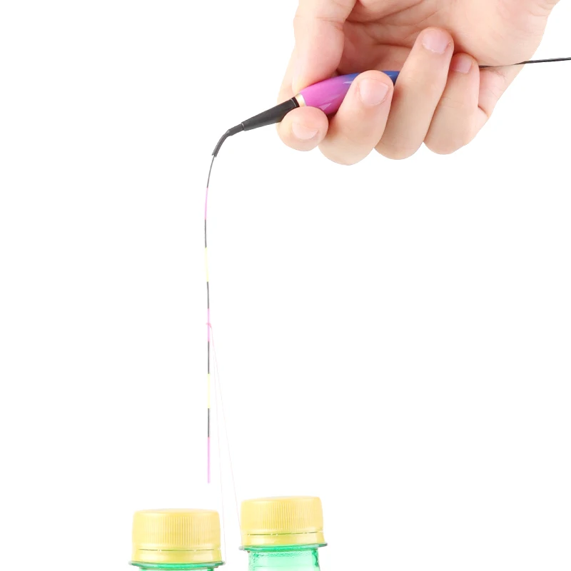 

1 Piece Nano Fishing Floats Color Changeable Buoy Automatic Sensitive Bite Alarm Bobber Durable Stable Boya Fishing Accessories