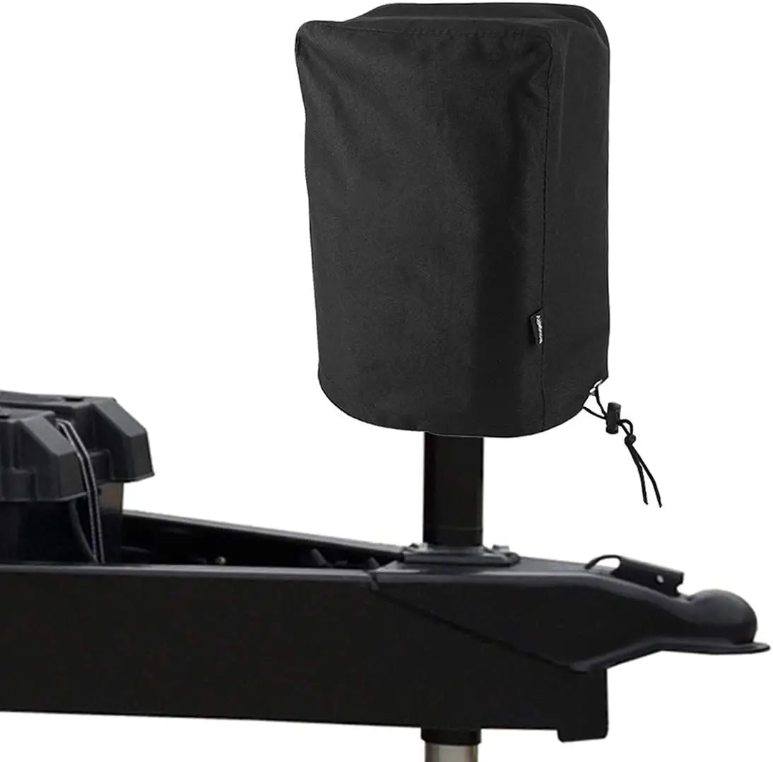 

600D Polyester Electric RV Electric Tongue Jack Cover Protector black for Travel Motorhome Trailer for Camper Waterproof