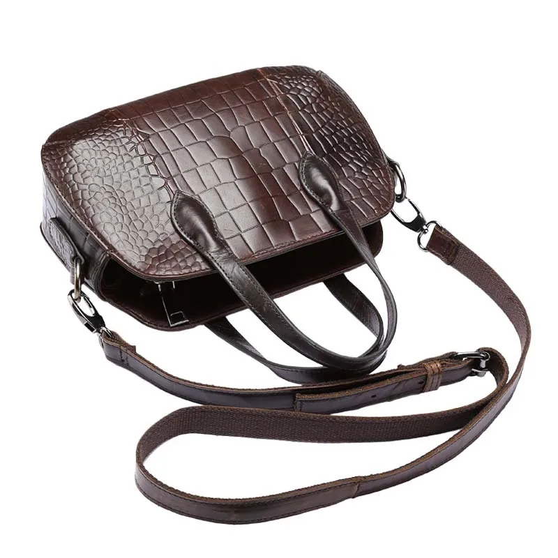 Брендовые женские сумки NIGEDU из натуральной кожи маленькие винтажные мессенджеры