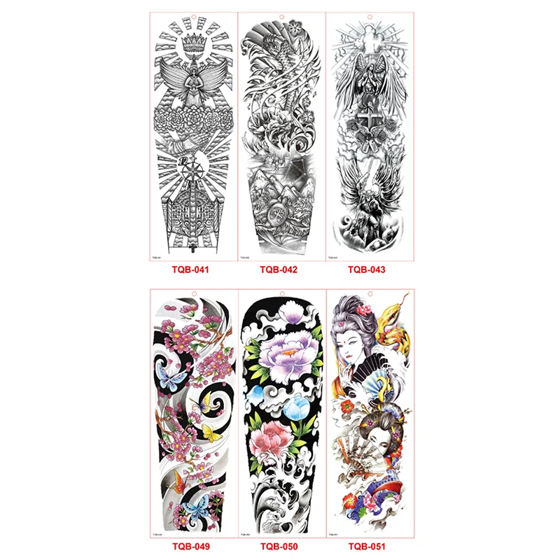 Черные временные тату-наклейки для мужчин армейский воин солдат полностью