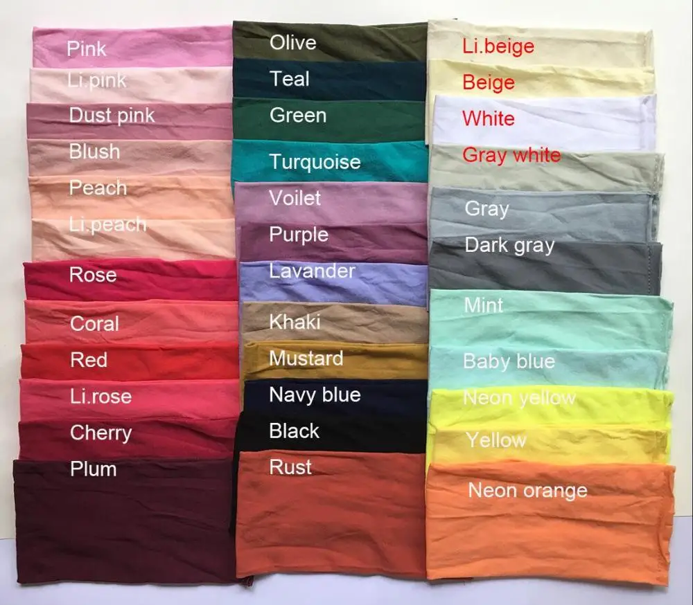 12Pcs/lot Top Quality Newborn Solid Soft Wide Nylon DIY Headbands Strony Elastic Headband Children Girls Turban Head Wrap H |
