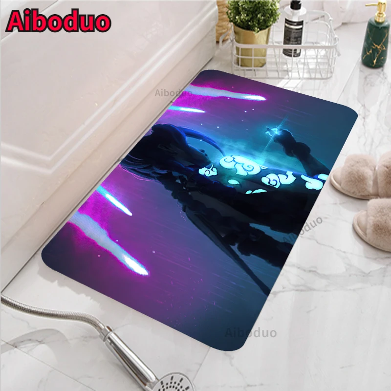 

LOL Animation Loli Living Room Bathroom Carpet Room Bathroom Non-slip Absorbent Pad Bath Mat Bathroom Carpet Bathroom