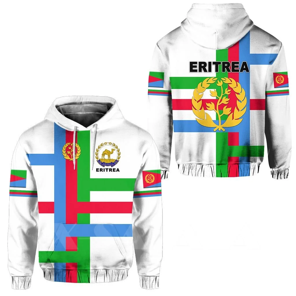 

ERITREA MOROCCO SOUTH AFRICA 3D Printed Hoodie Man Female Zipper Pullover Sweatshirt Hooded -1Jersey Streetwear Tracksuit-3