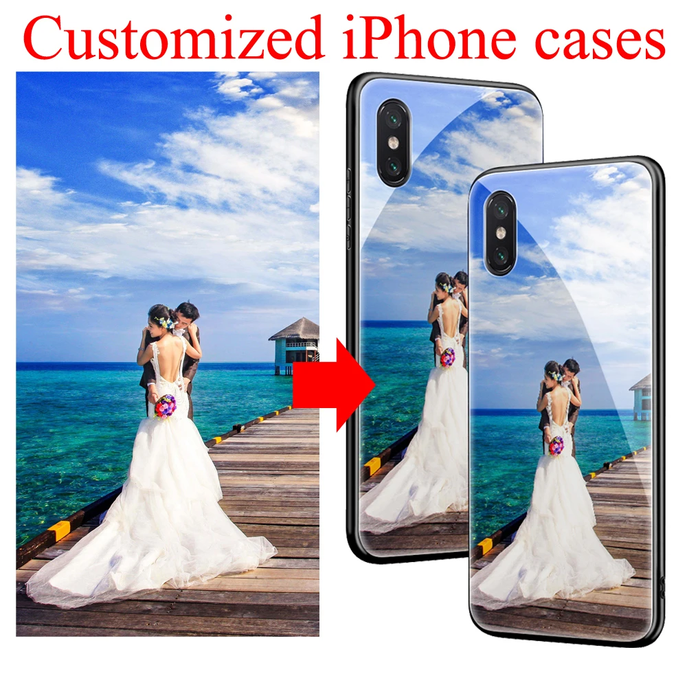 

Unique Personalized Customized DIY Soft Transparent Phone Case for iPhone11 Pro 11pro max 6s 7 5s 6 7Plus 8 X XR XS MAX