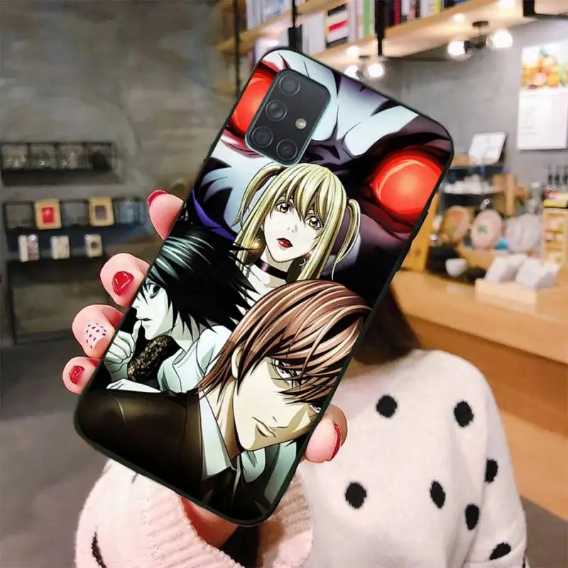 

Death Note Ryuk kira Shell Phone Case For Samsung Galaxy A21S A01 A11 A31 A81 A10 A20 A30 A40 A50 A70 A80 A71 A51