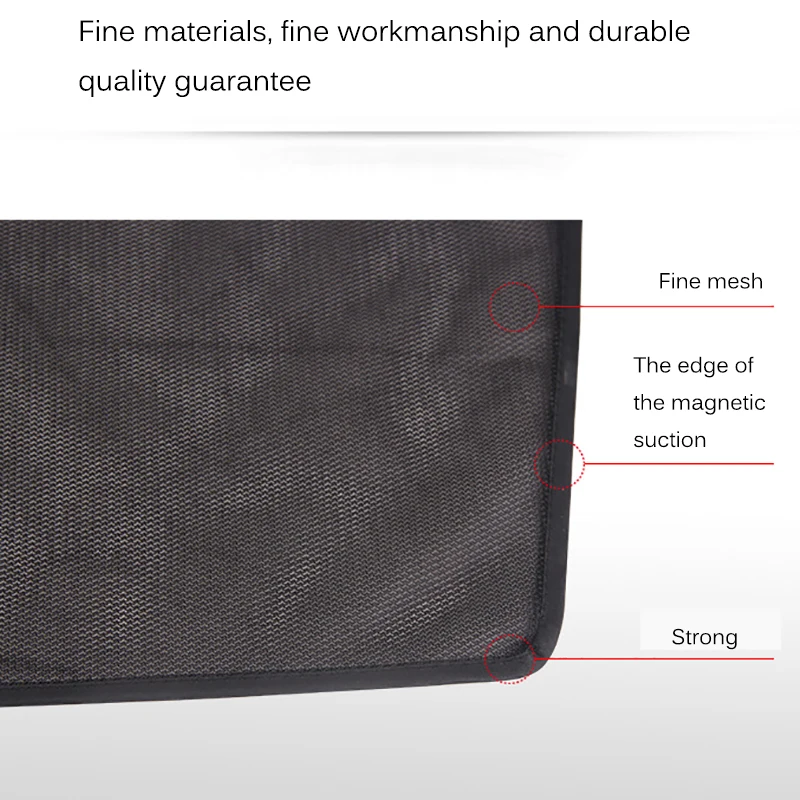 Car Curtain Window Sunshade Side Mesh Sun Visor Summer Protection Film Magnetic Shade UV | Автомобили и мотоциклы