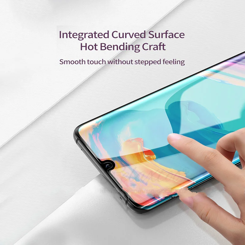 10D изогнутое закаленное стекло для huawei P30 pro Lite светильник Защита экрана для huawei huavei p 30 p30lite p30pro защитное стекло