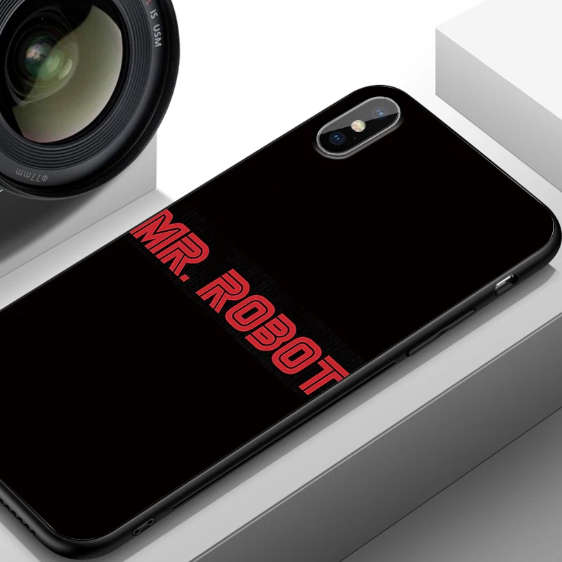 Чехол для телефона iphone 11 Pro Max XR XS MAX X Mr Robot Rami Malek Apple 8 7 6 5S s Plus Силиконовый ТПУ