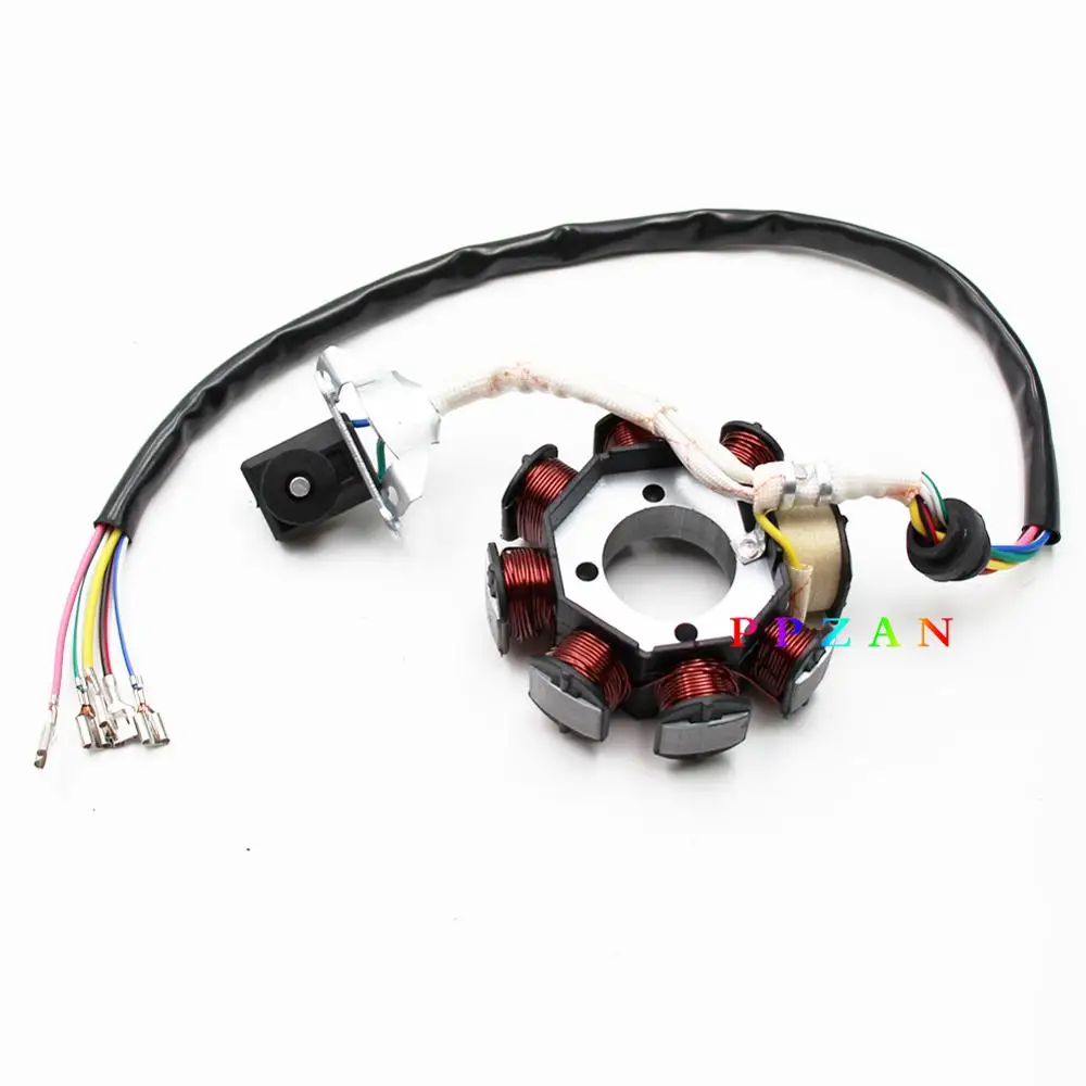 8 Катушек статора маховика магнето для CG 150cc 200cc 250cc 300cc двигатель яма Quad Dirt Bike ATV Go