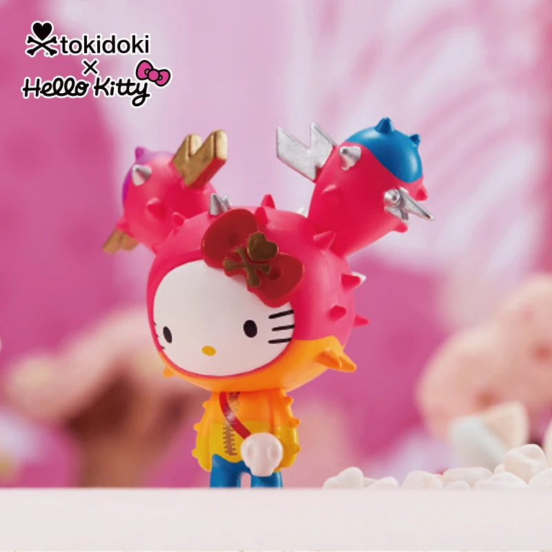 Оригинальная фигурка Tokidoki HelloKitty модель глухая коробка кукла декоративная