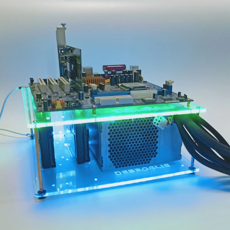 RGB Открытый Чехол ARGBmatx itx тестовая платформа голая рама индивидуальная стойка ATX