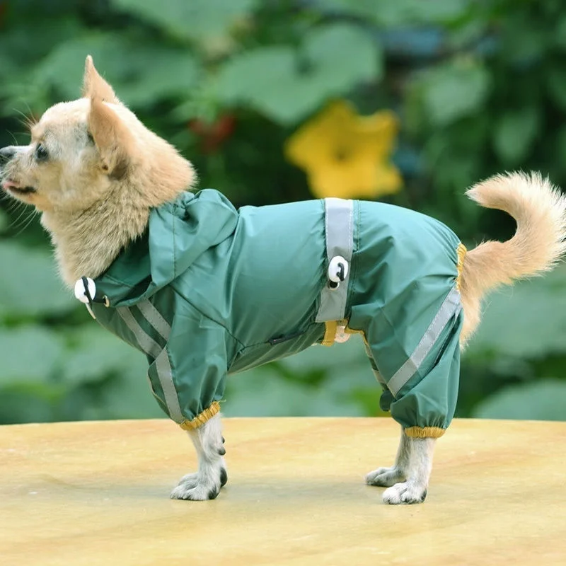 Дождевик для домашних животных куртка щенков милый Повседневный