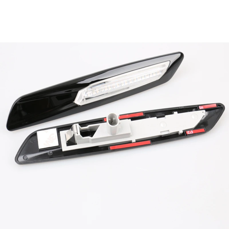 

2pcs Car LED Side Marker Lights Repeater Turn Signal Indicator Lamp for BMW E60 E61 E81 E82 E88 E90 E91 E92 E93 Light Lamps