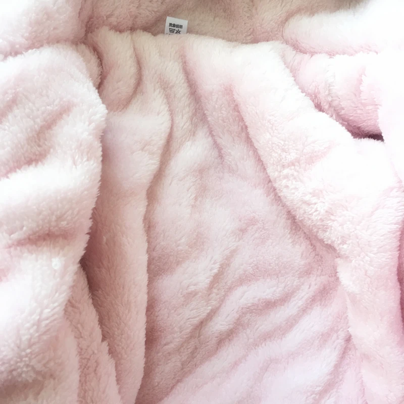 2019 Winter Girls Unicorn Jackets Children's Warm Faux Fur Jacket for Kids Thicken Wool Coat Outerwear Girl Parka | Детская одежда