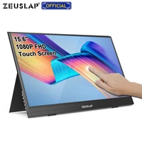 Touch Portable Monitor 15 6 Inch Computer Display 1920  1080 Full IPS Screen USB HDMI-Compatible Gaming Monitor for Switch