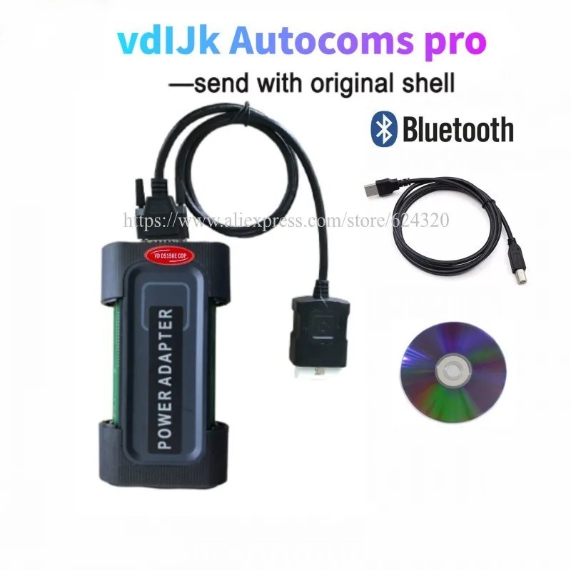 Новинка 2021 диагностический инструмент VCI vdIJk Autocoms pro Bluetooth 2017R3 генератор ключей VD