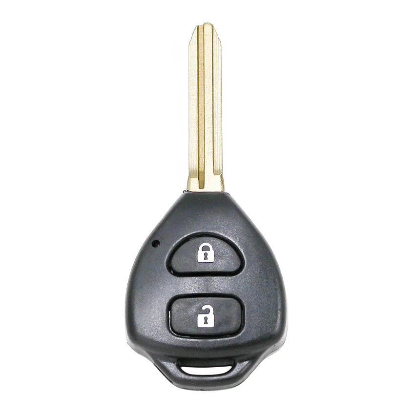 Чехол для ключа с 2 кнопками и дистанционным управлением умный чехол Toyota Camry Corolla