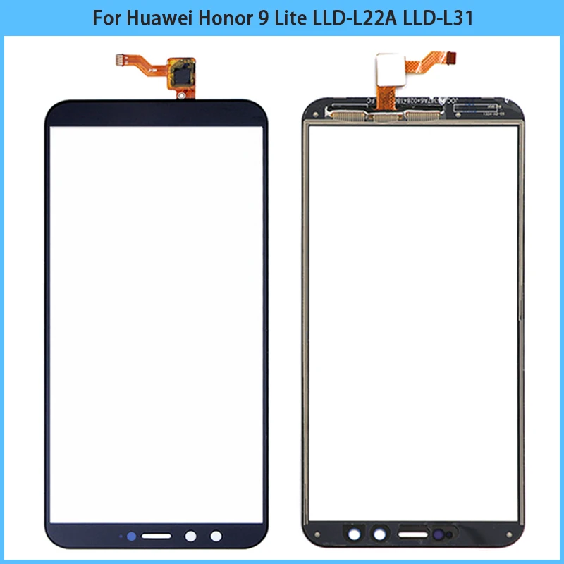 

10 шт. 5,65 ''сенсорный экран для Huawei Honor 9 Lite LLD-L22A LLD-L31Touch экран с сенсорной панелью и ЖК-экран дигитайзер Переднее стекло для замены