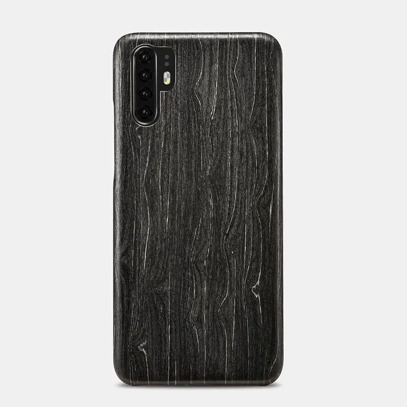 Чехол для телефона из натурального дерева для huawei P30 PRO P30, P30 Lite, чехол-накладка из черного ледяного дерева, грецкого ореха, красного розового дерева, черного розового дерева
