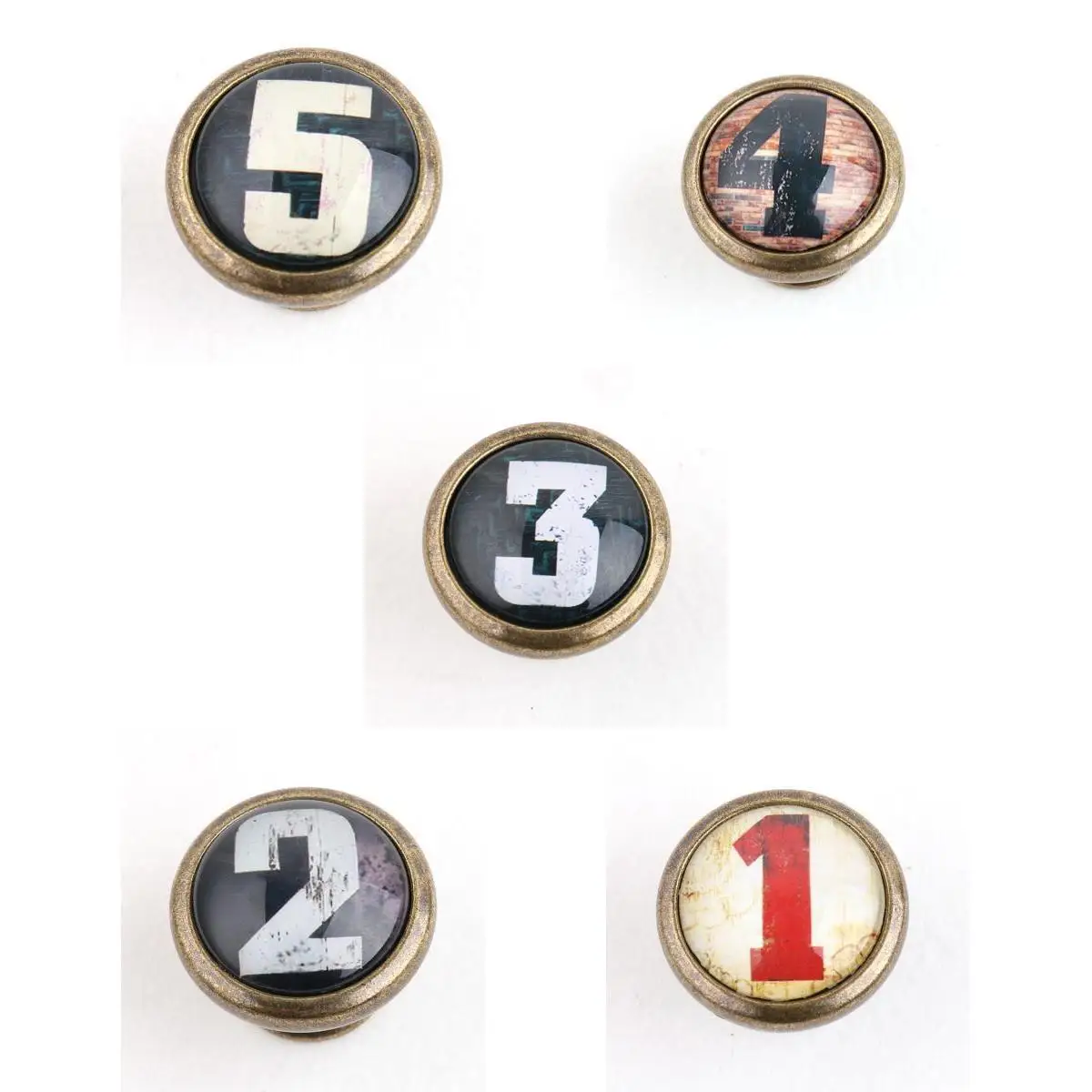 5 шт. винтажные ящики для дверей шкафов|Ручки шкафа| |