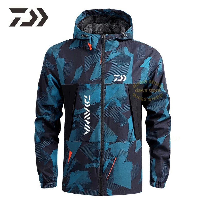 Мужская куртка для рыбалки быстросохнущая цвета на выбор | Спорт и развлечения