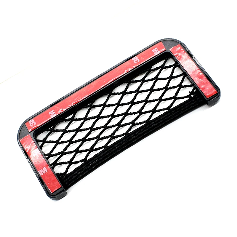 Car Seat Side Back Storage Net Bag Phone Holder Pocket Organizer Mobile Pen Card Debris Accessories 1PC | Автомобили и мотоциклы