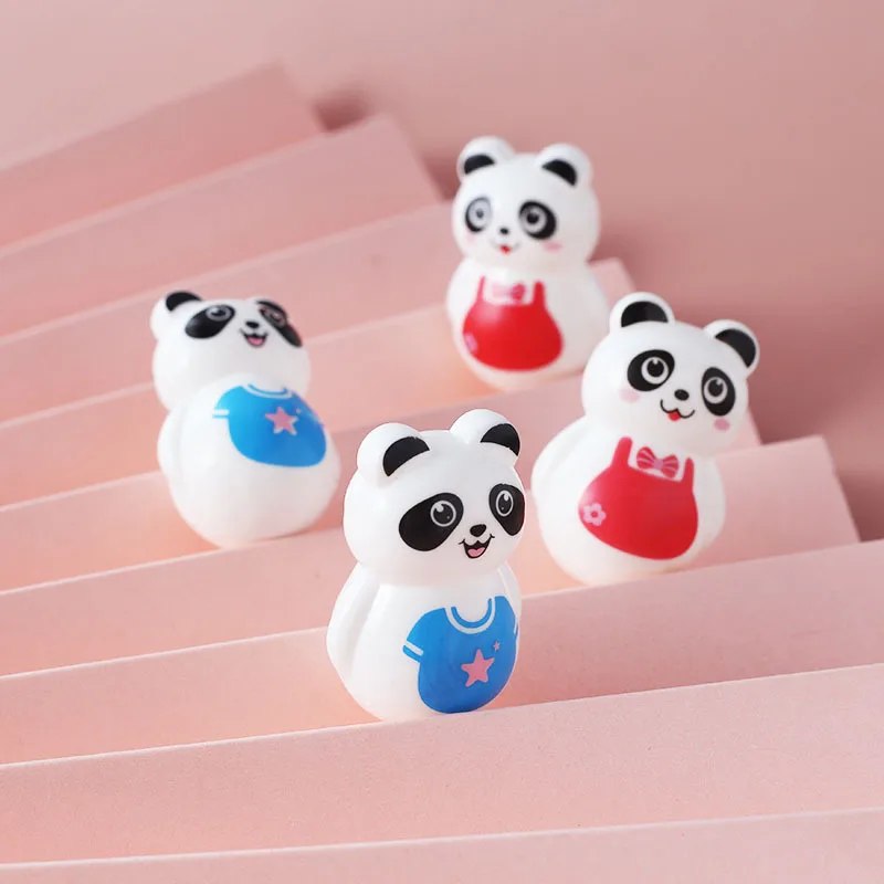 

Panda tumbler Mini animal children's tumbler toy cartoon kindergarten reward small gift