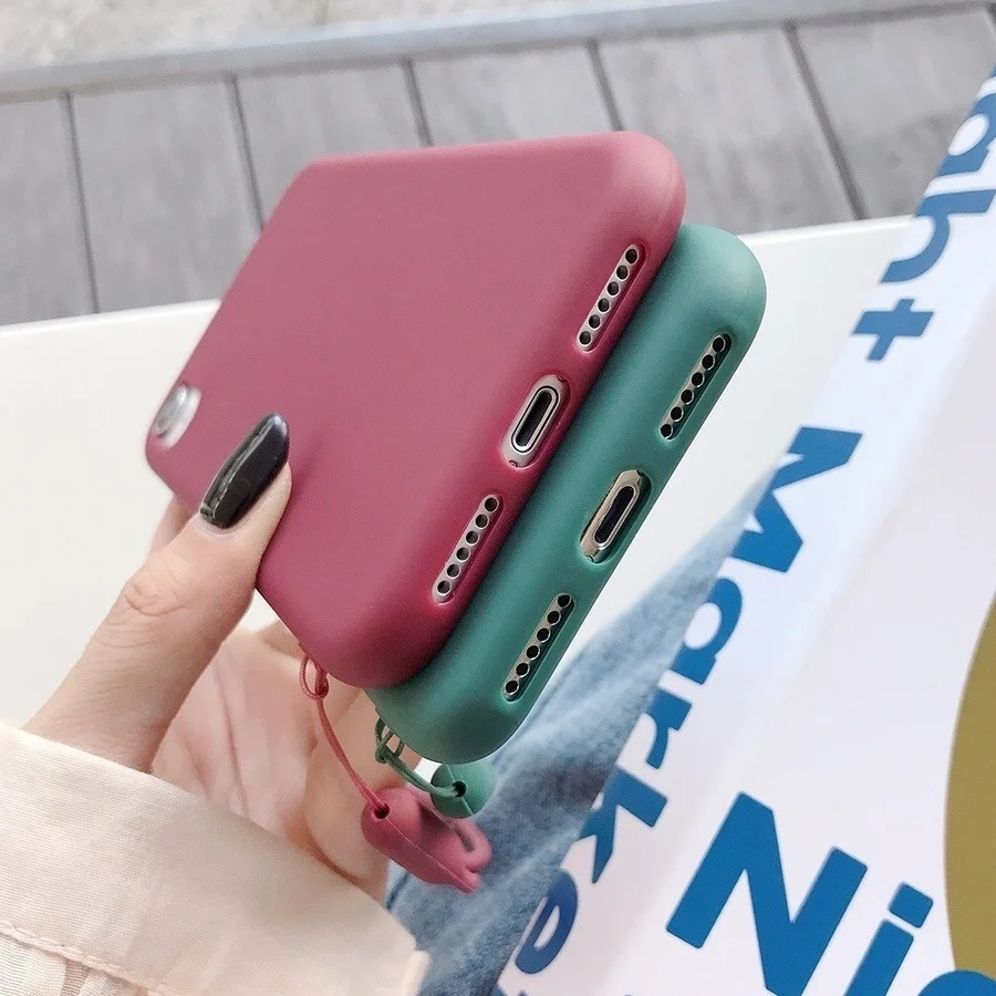 LANCHE Мягкий матовый ТПУ чехол для телефона huawei P30 Lite P20 Коврики 20 10 Pro P10 плюс Y9 Y5 2019