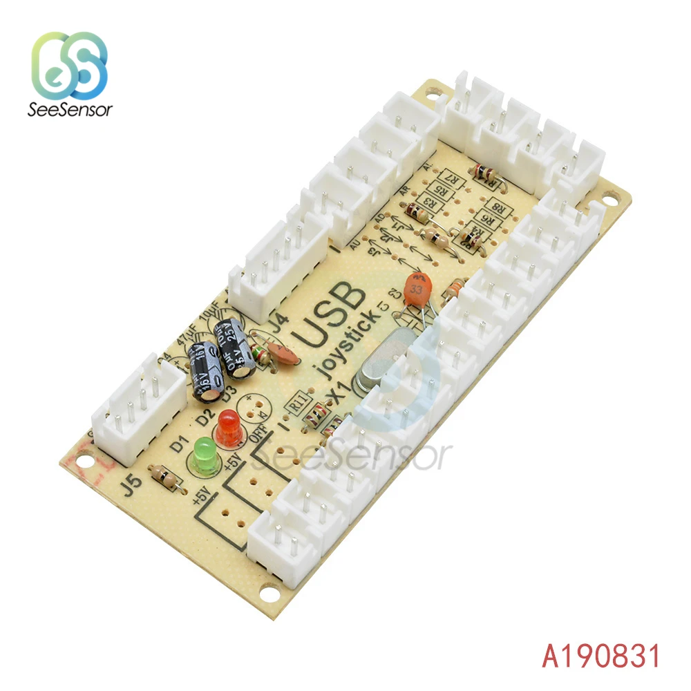 USB кодировщик для ПК с нулевой задержкой джойстика MAME и аркадных файтингов панель