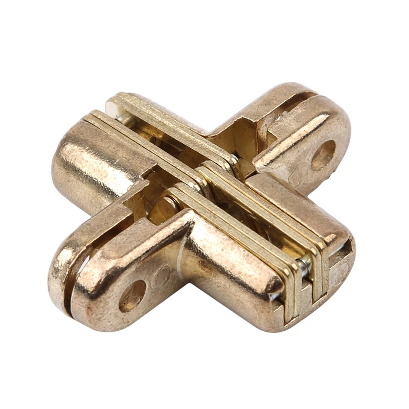 

Home Improvement Zinc Alloy Material Hidden Hinge Cross Hinges Cabinet Hardware Accessories Door Furniture Hinge