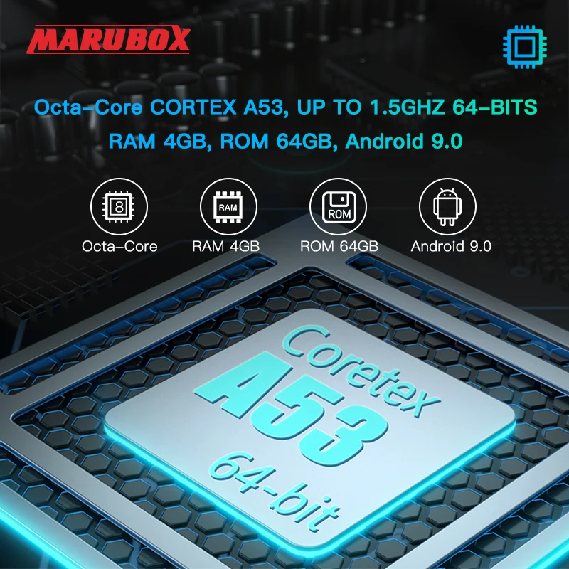 Marubox KD9510DSP Штатная магнитола для Хендай Санта Фе Головное устройство Hyundai Santa Fe 2 2006