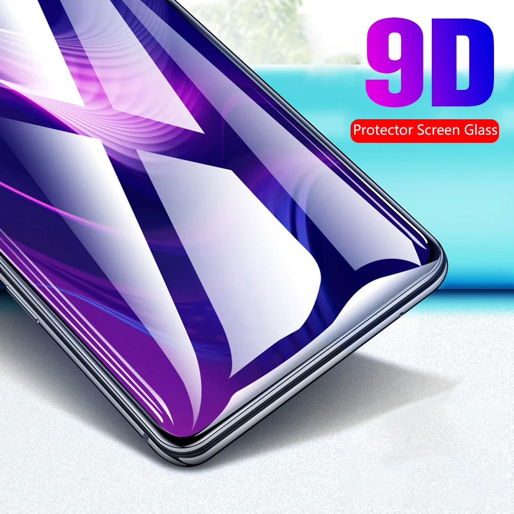 2 шт 9D закаленное защитное стекло для Honor 8C 8A 8X Защитное экрана Huawei Y7 Prime 2018 10 Lite Full