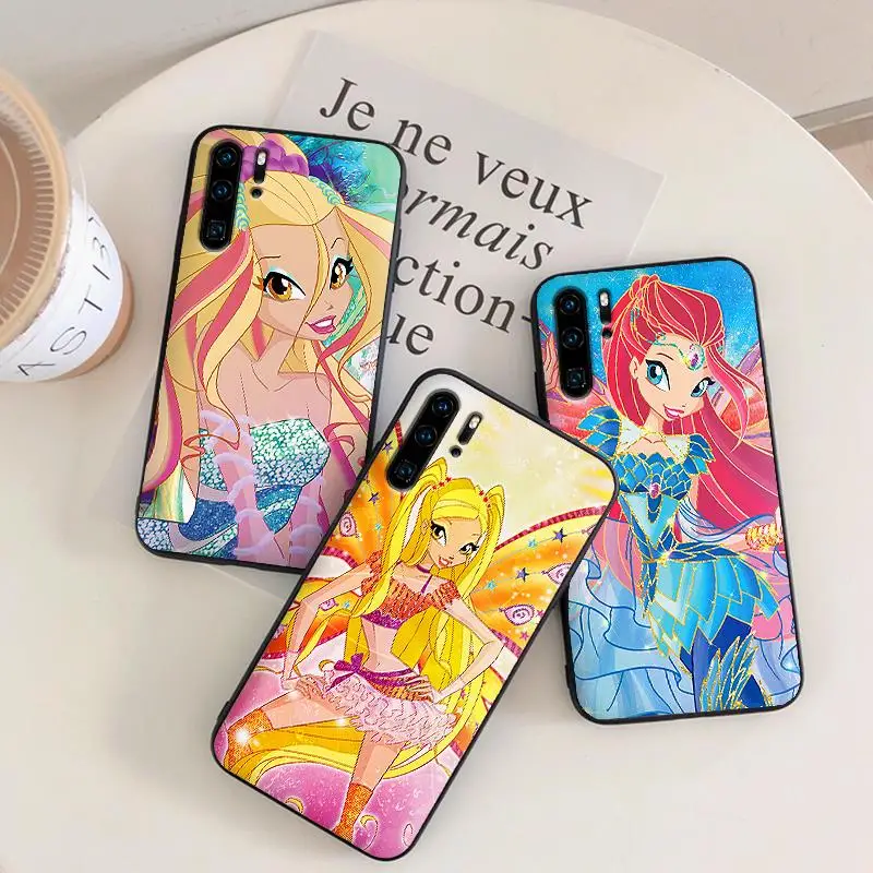 Роскошный черный чехол Winx для huawei P Smart Z 2018 P20 Pro P8 P9 Mini P10 2019 P30 LITE | Мобильные