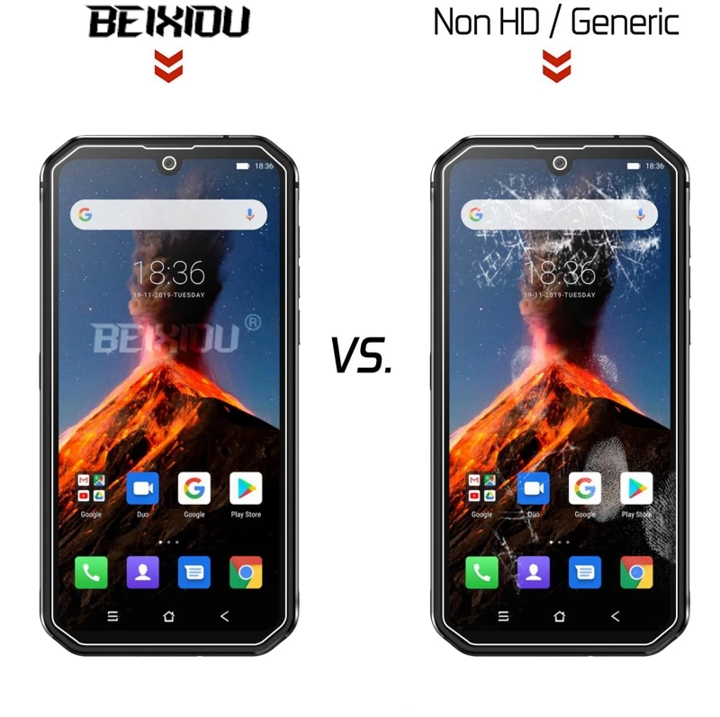 2 шт Полное закаленное стекло для Blackview BV9900 защита экрана 2.5D 9h защитная пленка |