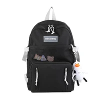 fashion backpacks trend canvas large capacity backpack korean harajuku wild small fresh campus middle school student school bag