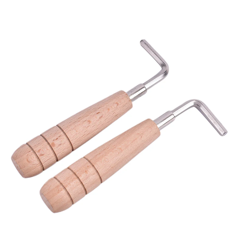 1 шт. регулируемый гаечный ключ для гитары с деревянной ручкой инструмент