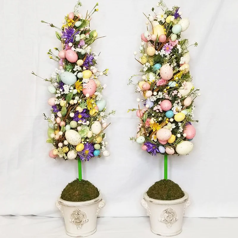 Яйцо пасхальное декоративное 4 х3 см 20 шт.|Украшения своими руками для вечеринки| |