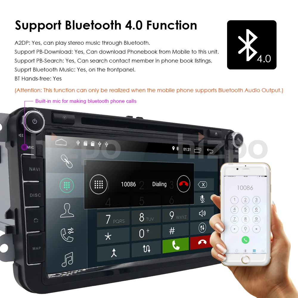 Ossuret 1024*600 android 9,0 автомобильный DVD Navi Стерео для V W Volkswagen SKODA GOLF 5 Golf 6 POLO PASSAT B7 T5 CC J ETTA TIGUAN 2 грамма