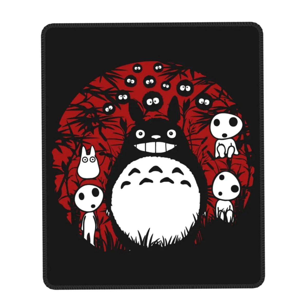 

Игровой коврик для мыши My Neighbor Totoro с противоскользящей резиновой основой, коврик для мыши Hayao Miyazaki Forest Spirit, коврики для офисного стола