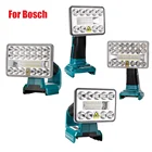 Новая сменная светодиодная вспышка с USB-зарядкой, 5 В, 14,4 А, для Bosch, уличный Точечный светильник, 18 Вт,-20 в, литий-ионный аккумулятор BAT609, BAT609G